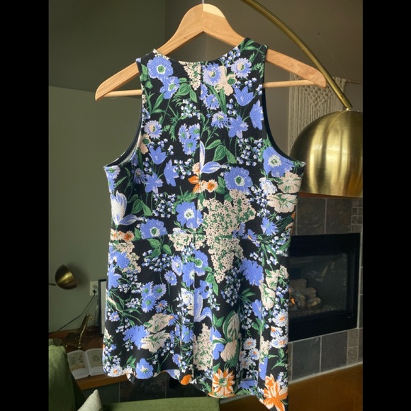 Anthropologie by Meave Black Floral Top Small - Picture 4 of 5